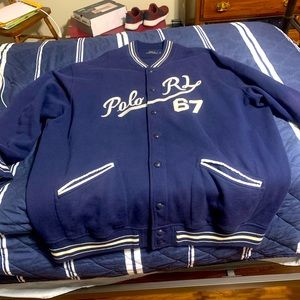 Polo Ralph Lauren button up varsity 3XLT runs big NWOT